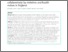 [thumbnail of A focus group study of women's views and experiences of maternity care as delivered collaboratively by midwives and health visitors in England.pdf]